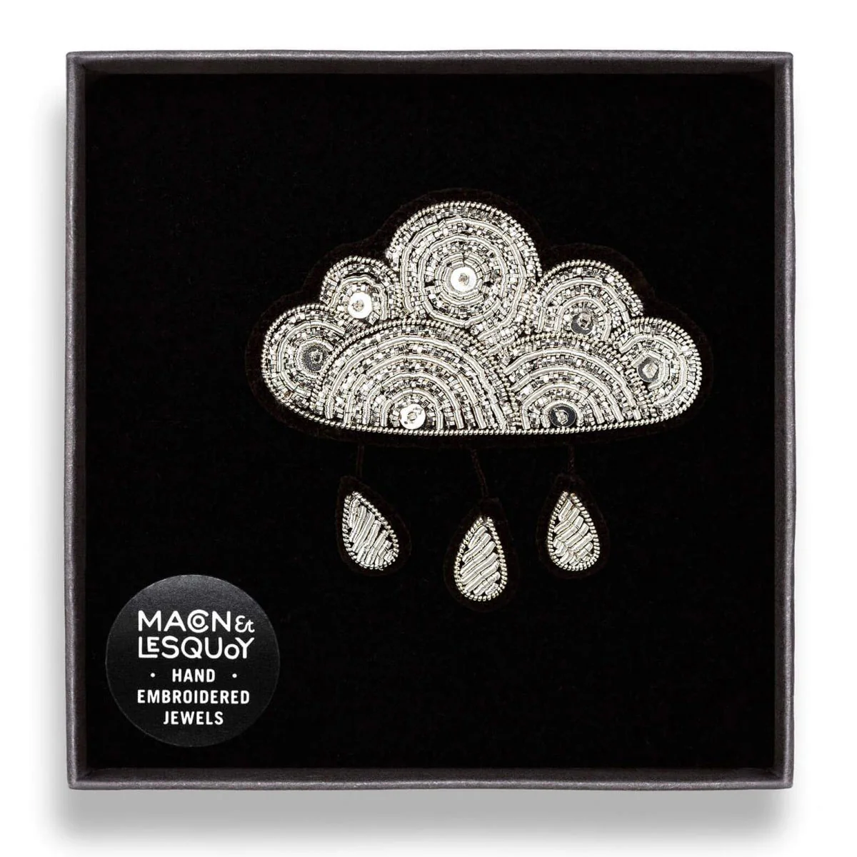 Broche Nuage et Pluie - Image 4