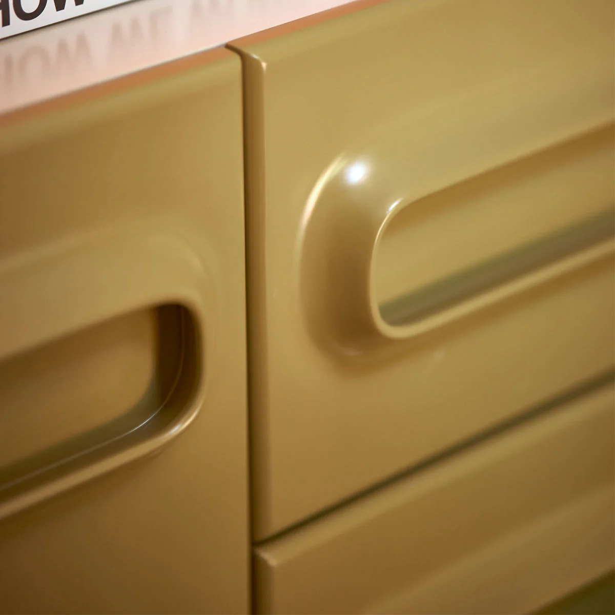 Buffet Space Dresser - 160 x 42 x 80 cm - Sage & Cream - Image 4