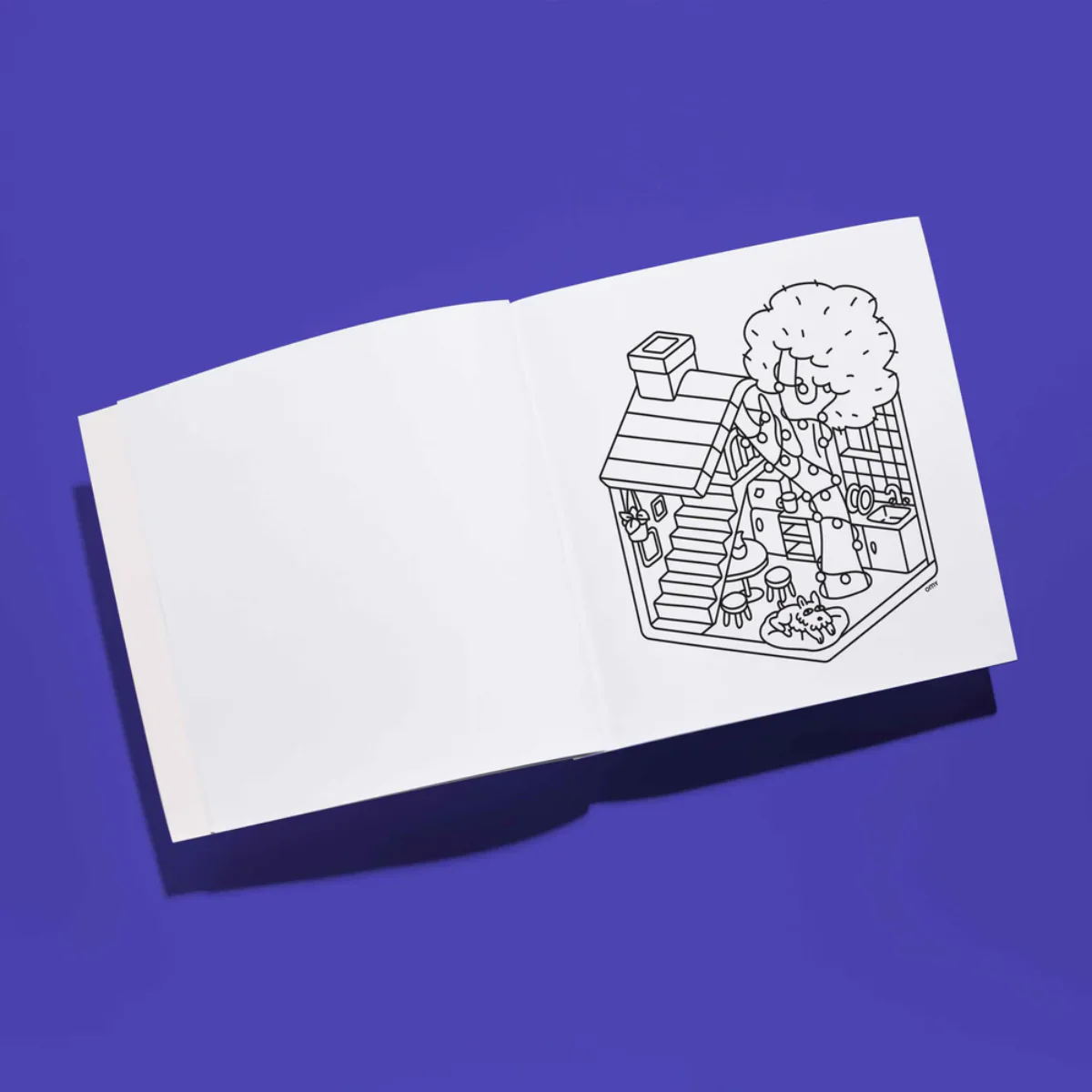 Cahier de coloriage - Cozy Art Tiny House - Image 3