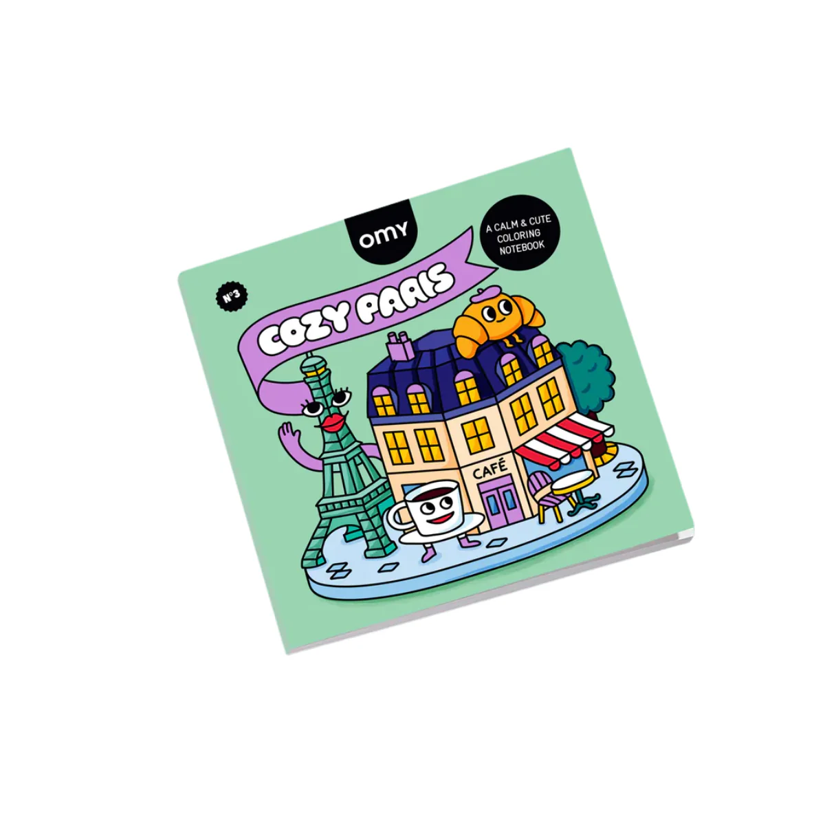 Cahier de coloriage - Cozy Art Paris