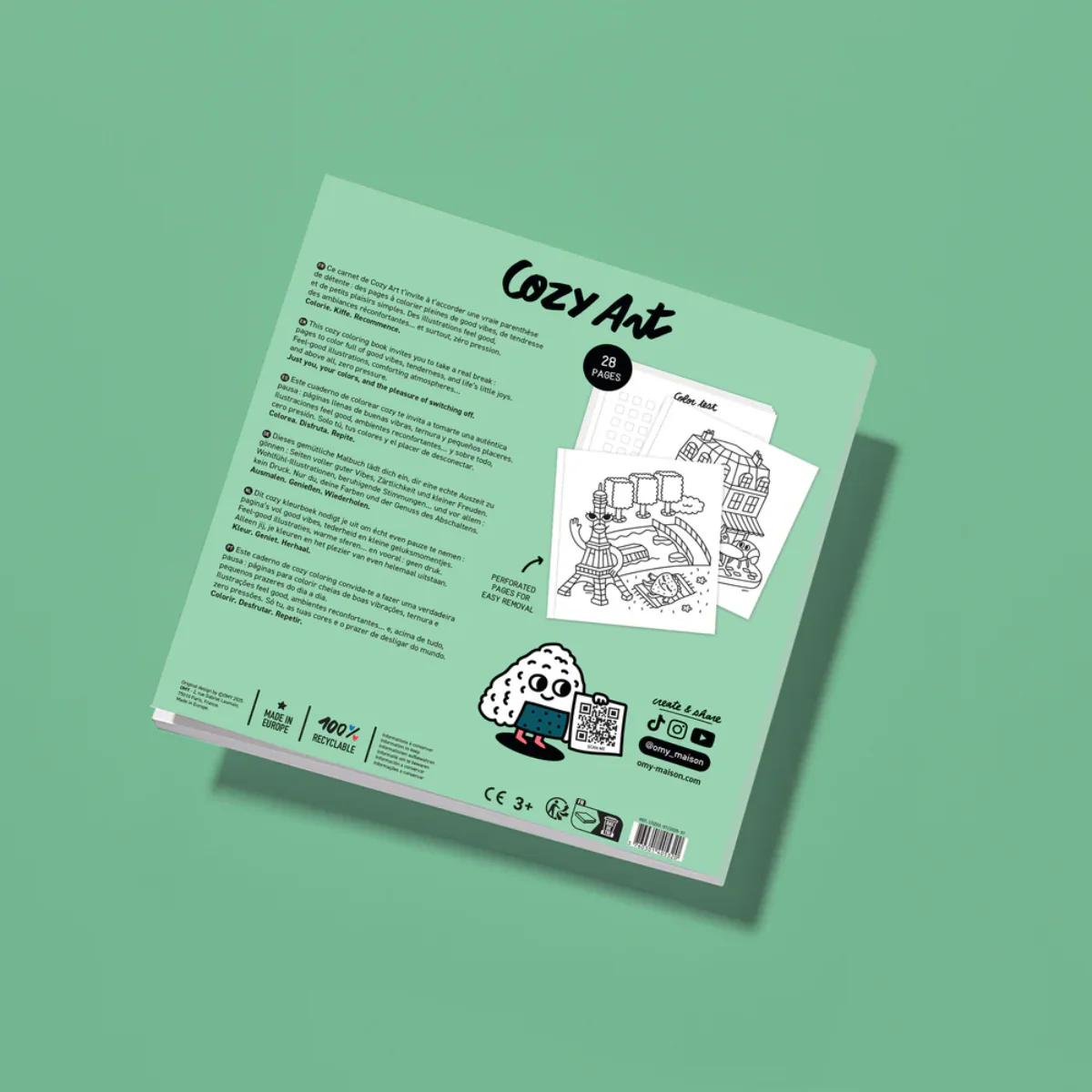 Cahier de coloriage - Cozy Art Paris - Image 5