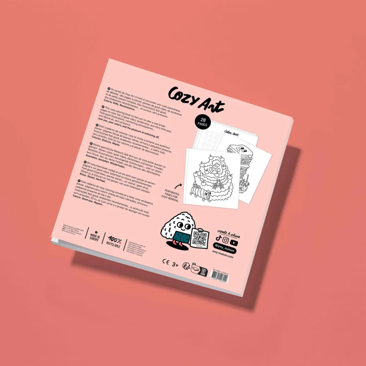 Cahier de coloriage - Cozy Art Yummy - Image 3