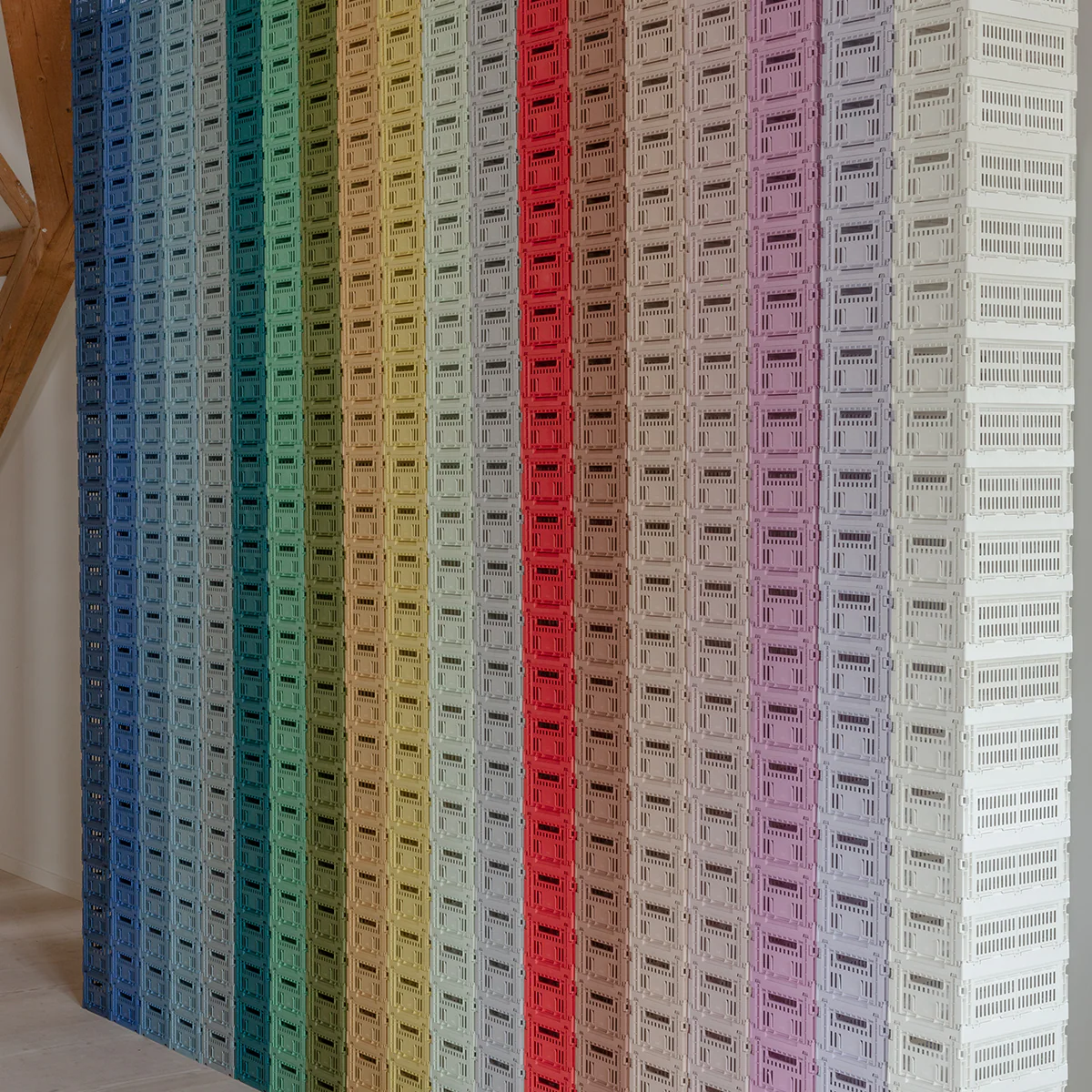 Caisse Crate S - Gris Clair - Image 3