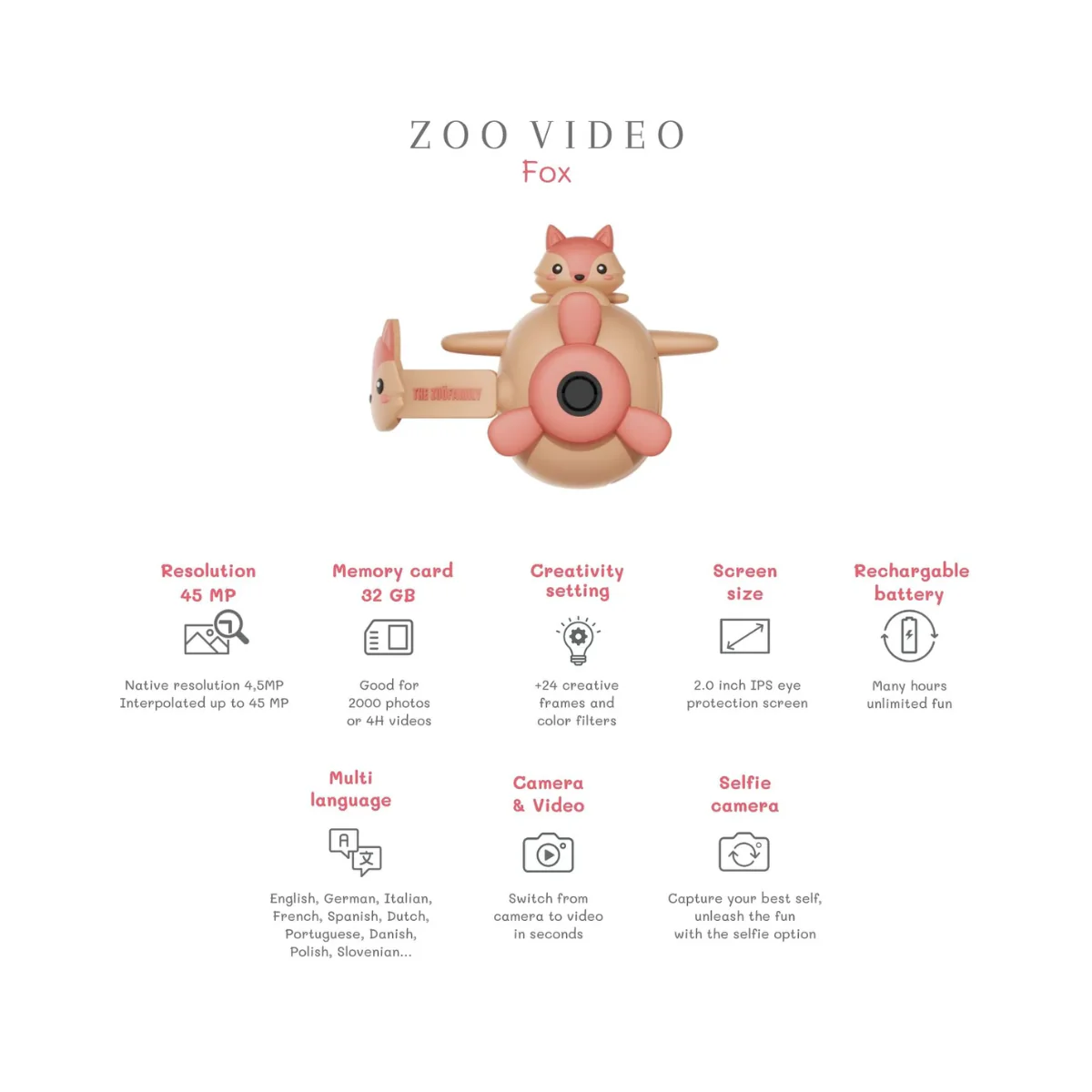 Camera Zoo Vidéo - Renard - Image 5