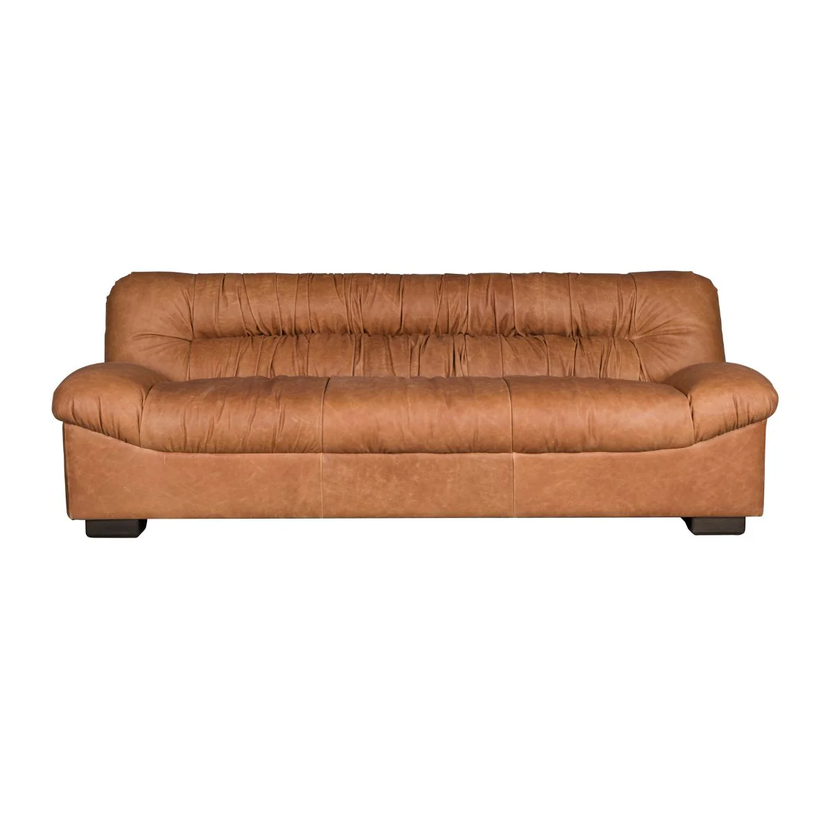 Canapé Douglas - Cuir Cognac