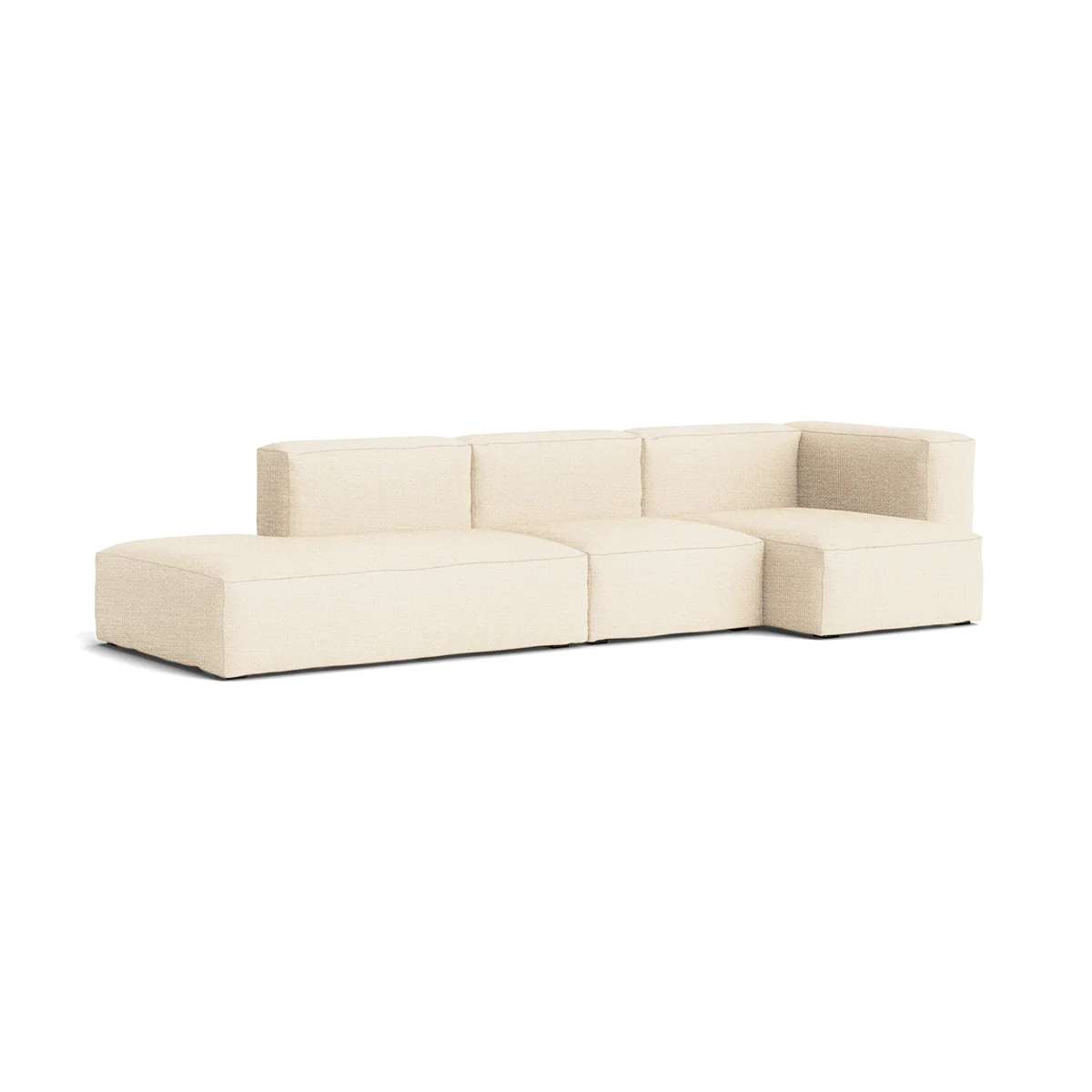 Canapé Méridienne Mags Soft 3 places - Combinaison 3 right - Hallingdal 100 - Coutures Beige - Image 3