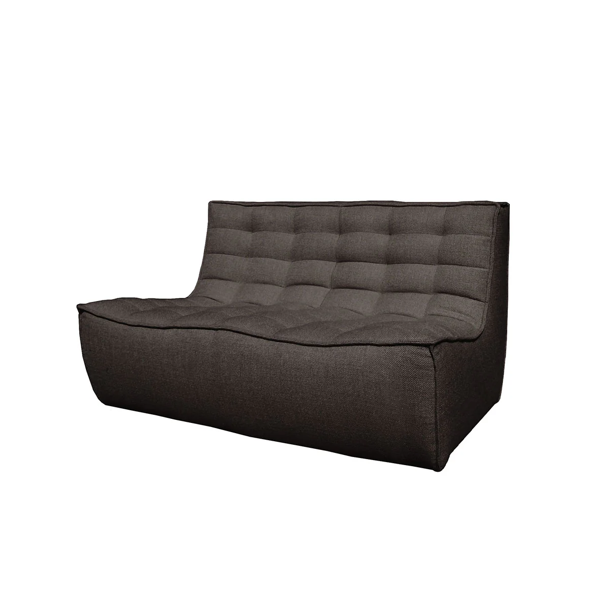 Canapé N701 - 2 Places - Gris foncé - Image 3