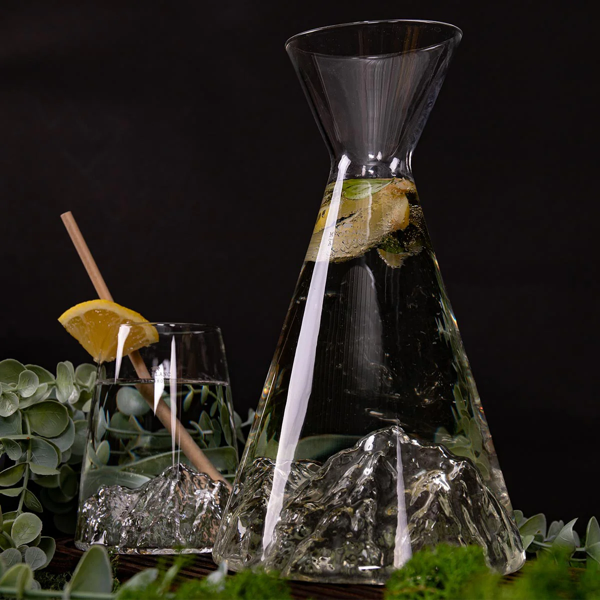 Carafe à Eau Topographique Mont Blanc - Image 4