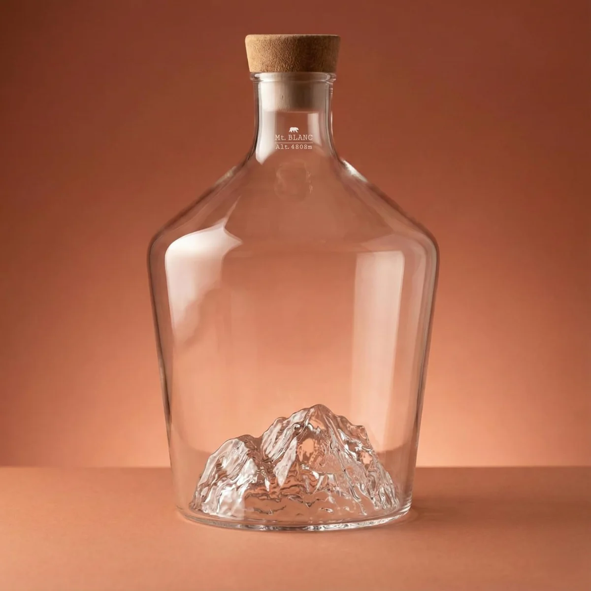 Carafe à spiritueux Topographique Mont Blanc - Image 4