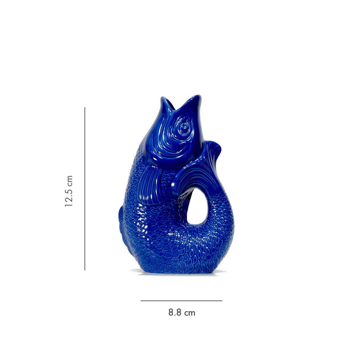 Carafe / Vase Monsieur Carafon Poisson - Azur - Image 5