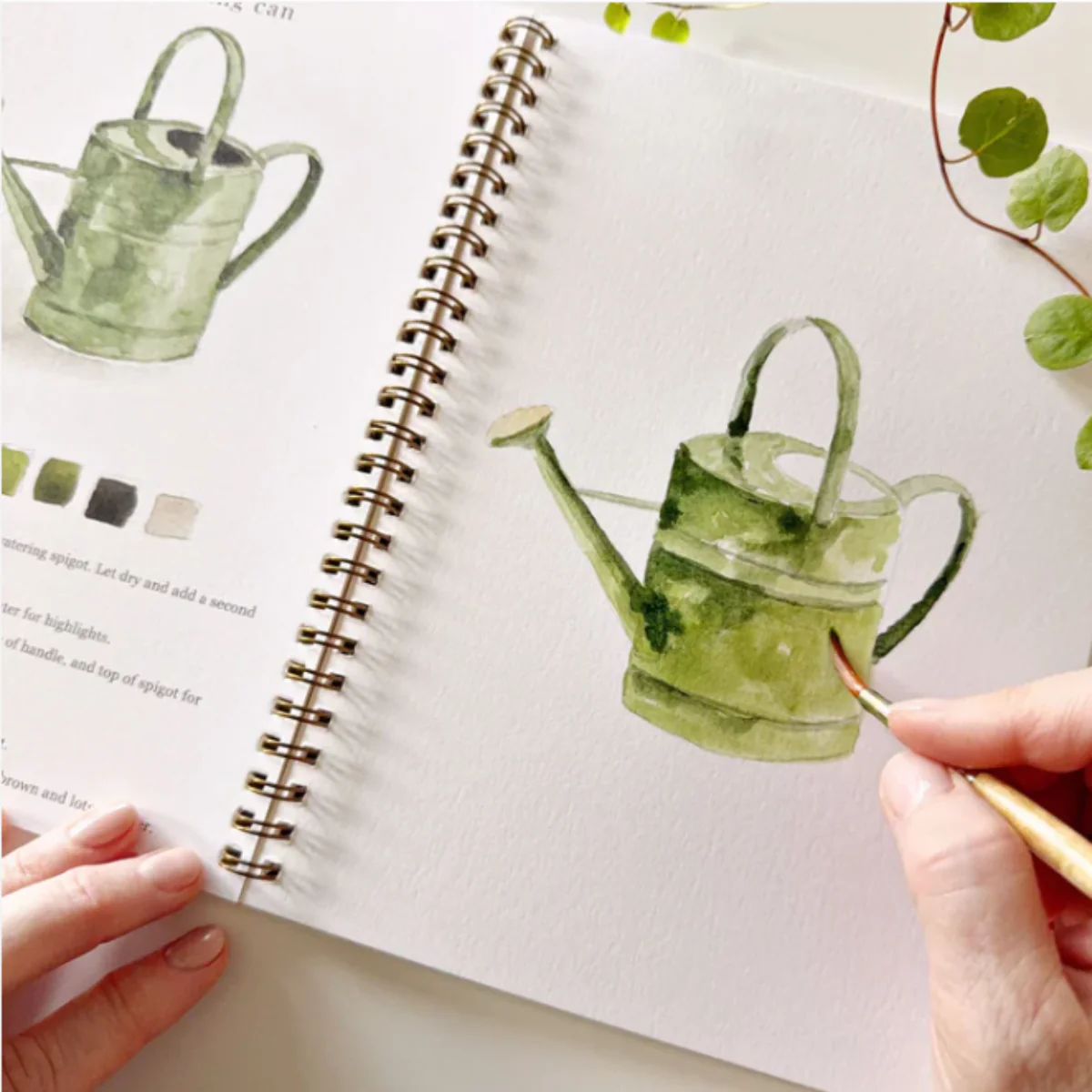 Carnet d'aquarelle - Garden - Image 5