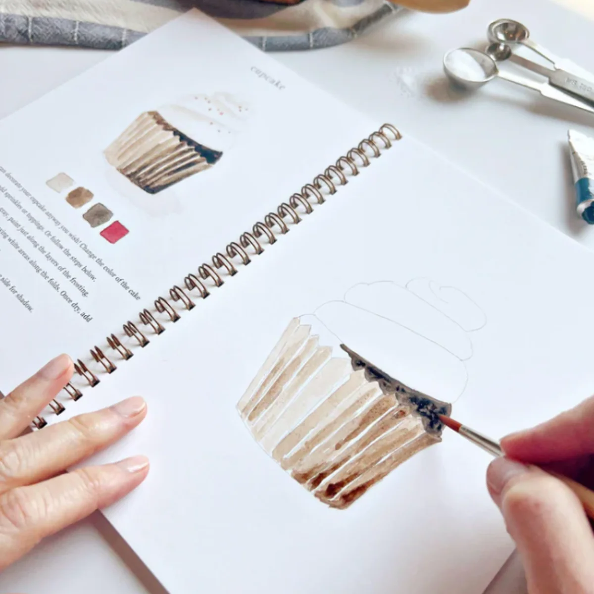 Carnet d'aquarelle - Baking - Image 4