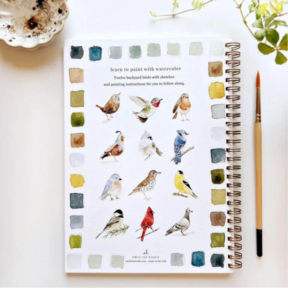 Carnet d'aquarelle - Birds - Image 2
