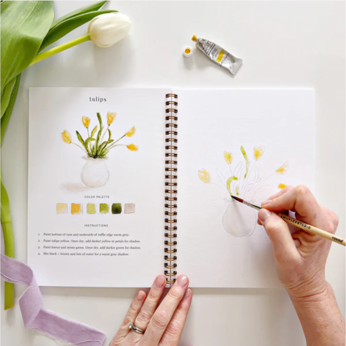 Carnet d'aquarelle - Spring - Image 4