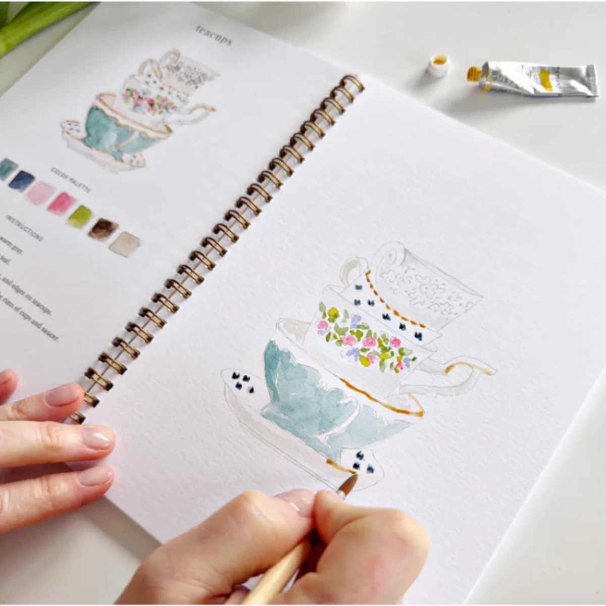 Carnet d'aquarelle - Spring - Image 5