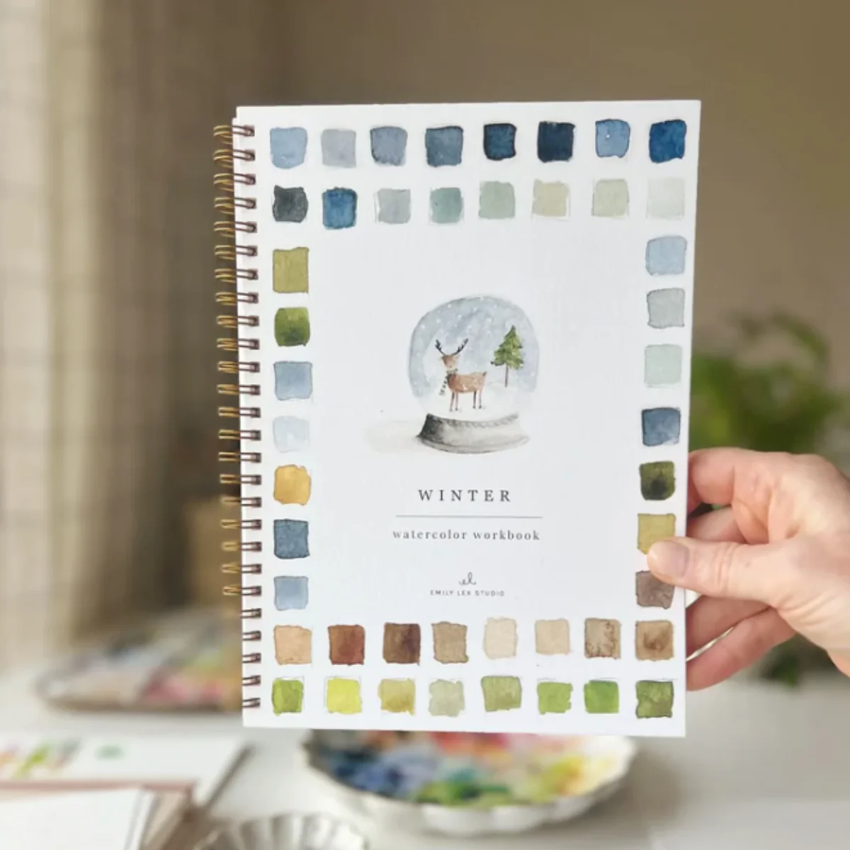 Carnet d'aquarelle - Winter - Image 8