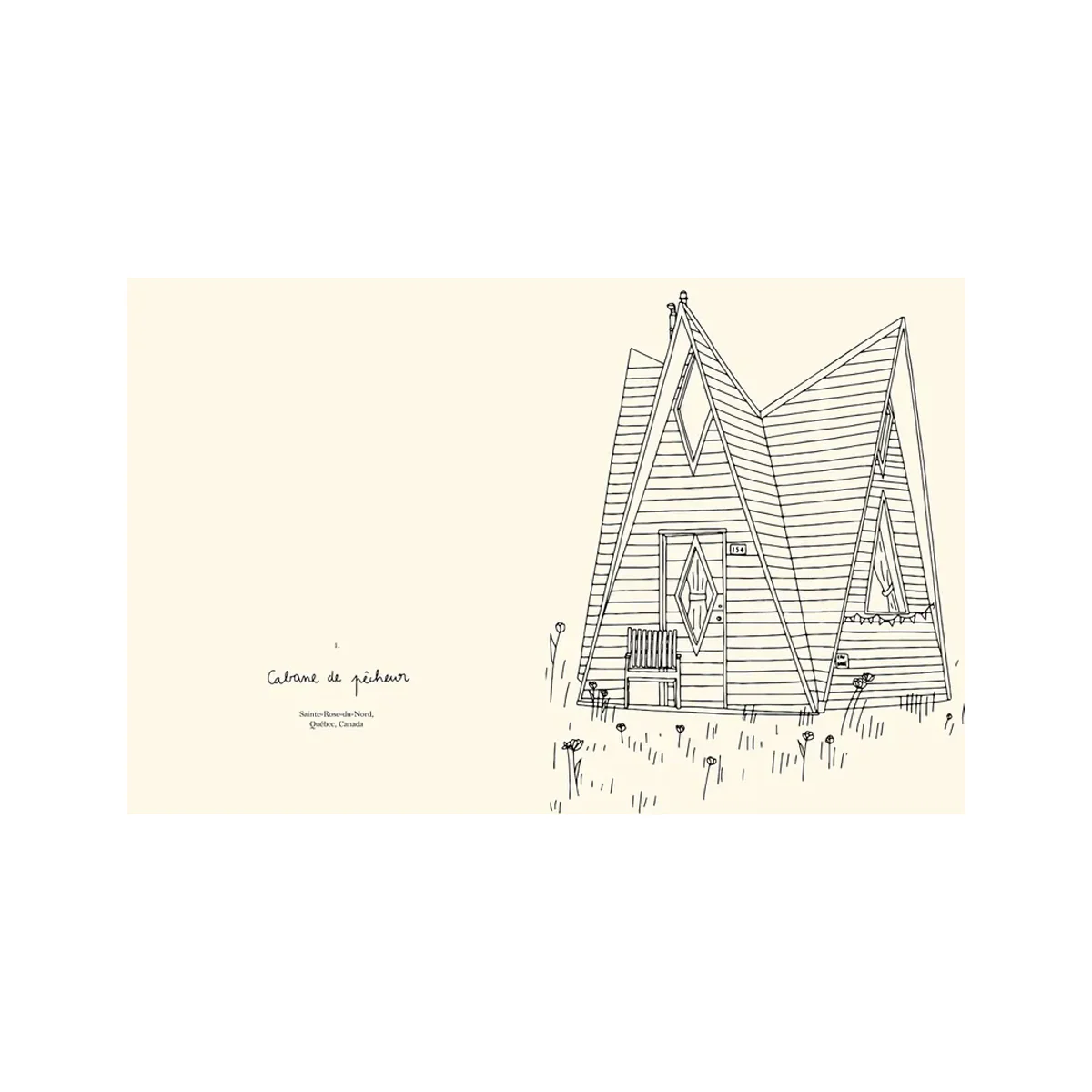 Carnet de coloriage Cabanes - Zoé de Las Cases - Image 2