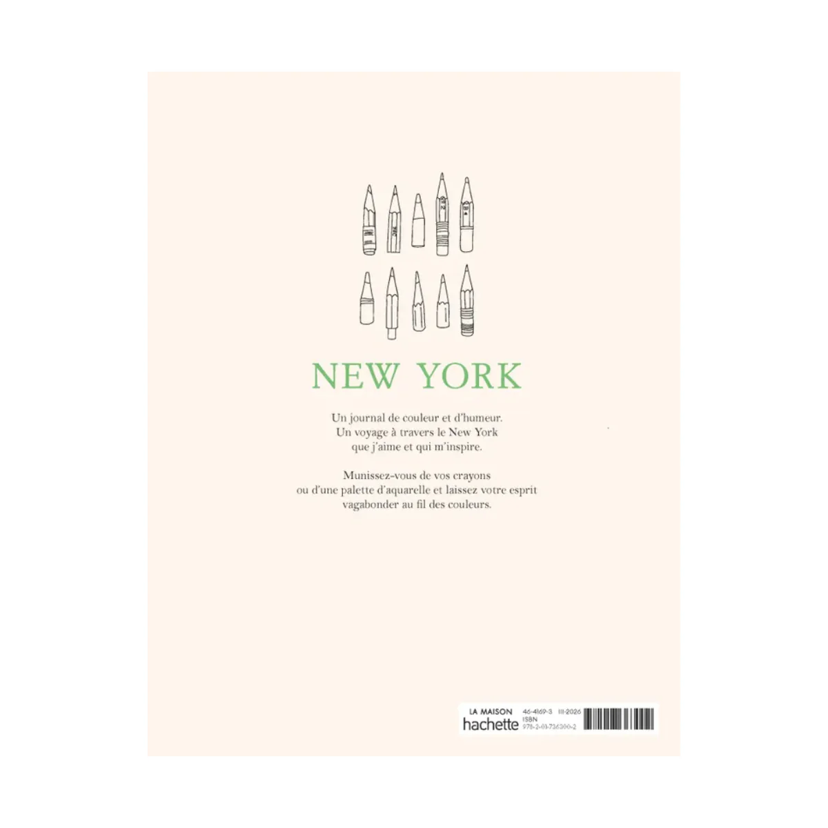 Carnet de coloriage New York - Zoé de Las Cases - Image 2