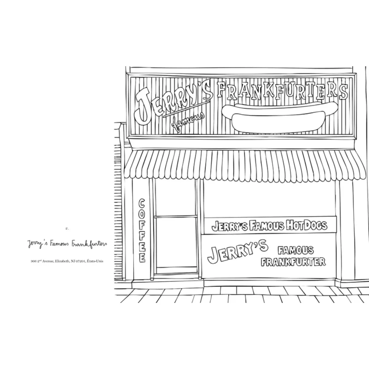 Carnet de coloriage New York - Zoé de Las Cases - Image 8