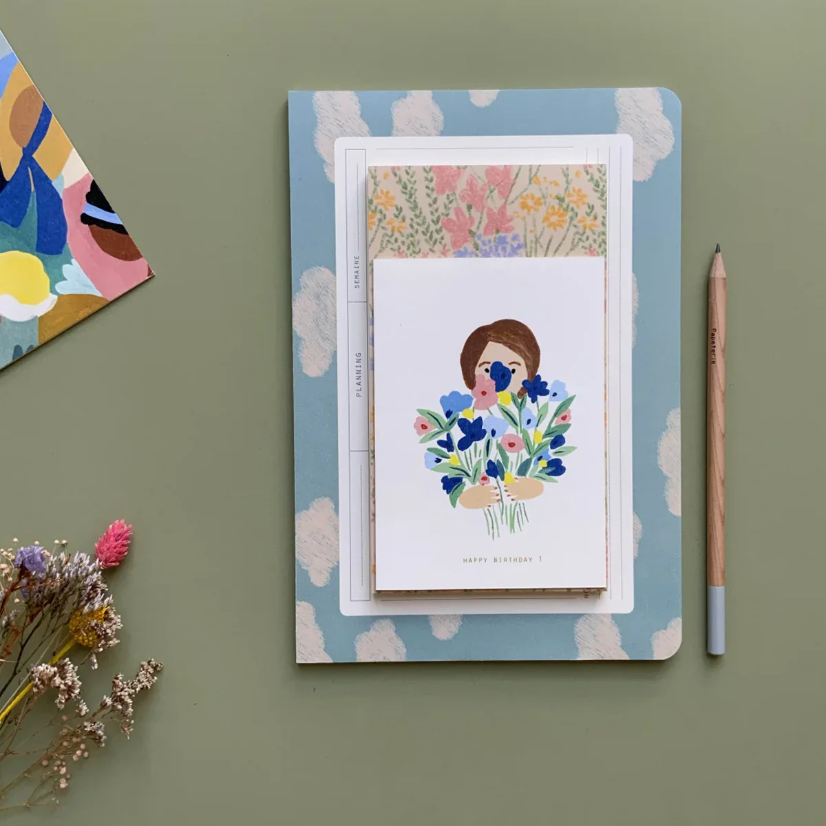 Carte Happy Flowers - Image 3