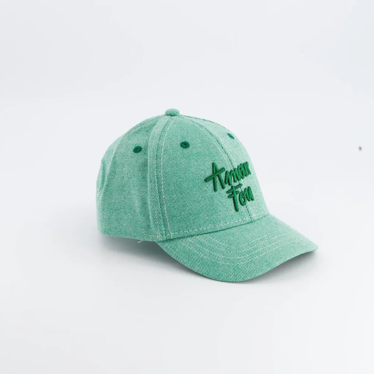 Casquette Amour Fou Denim - Green - Image 3