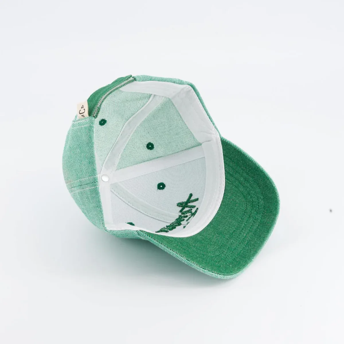 Casquette Amour Fou Denim - Green - Image 7