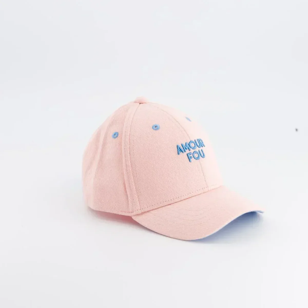 Casquette Amour Fou Denim - Rose - Image 3