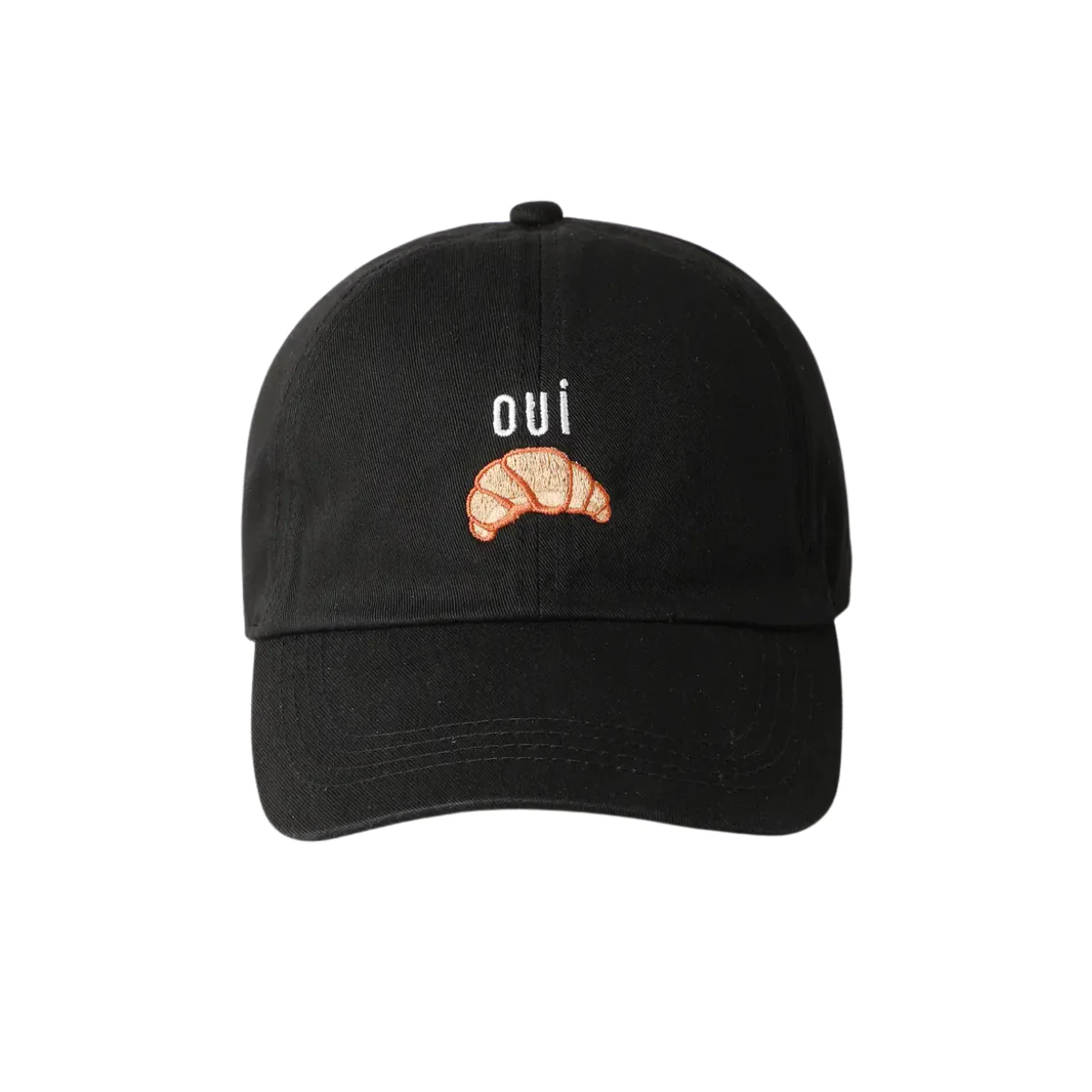 Casquette Broderie Oui Croissant - Image 3