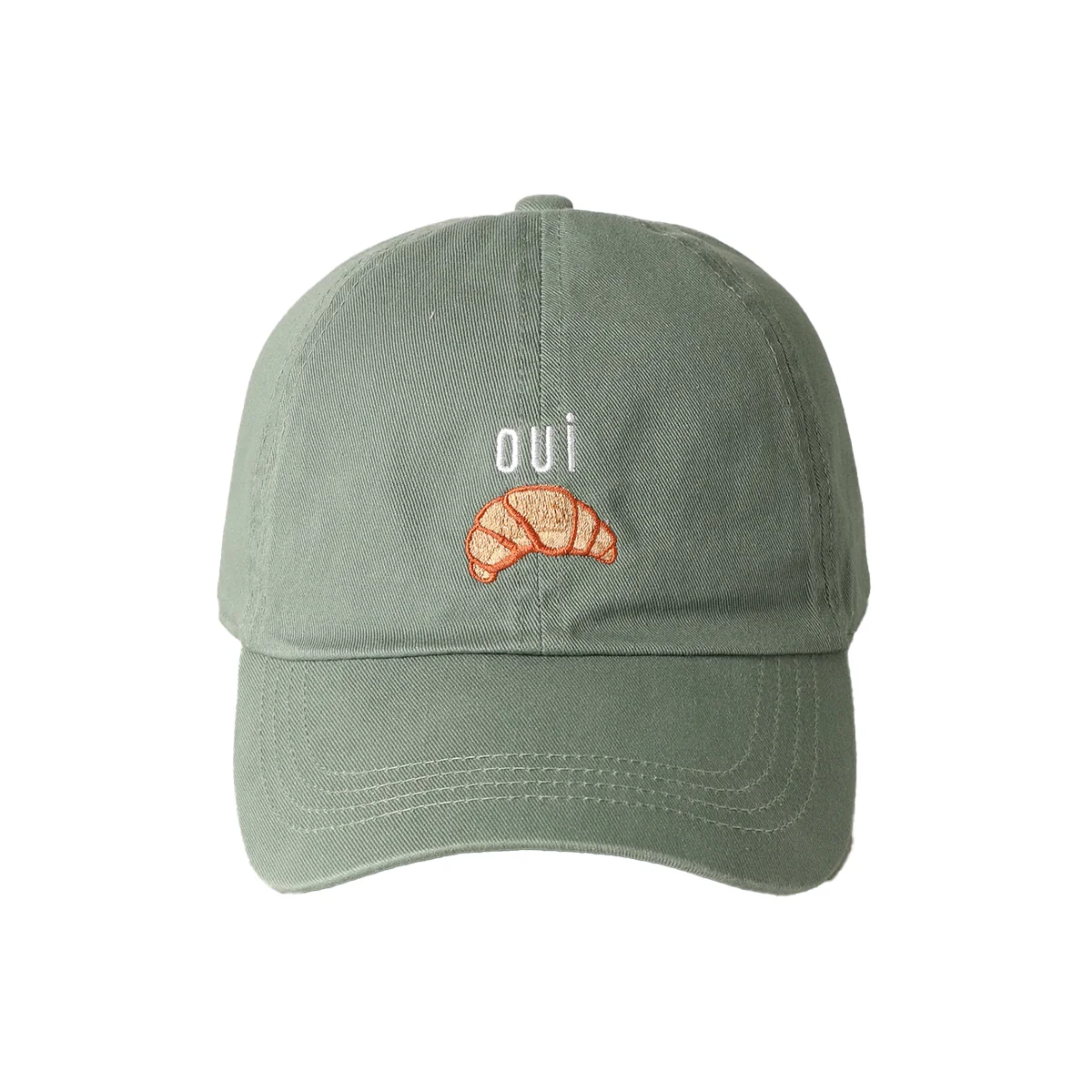 Casquette Broderie Oui Croissant - Image 4