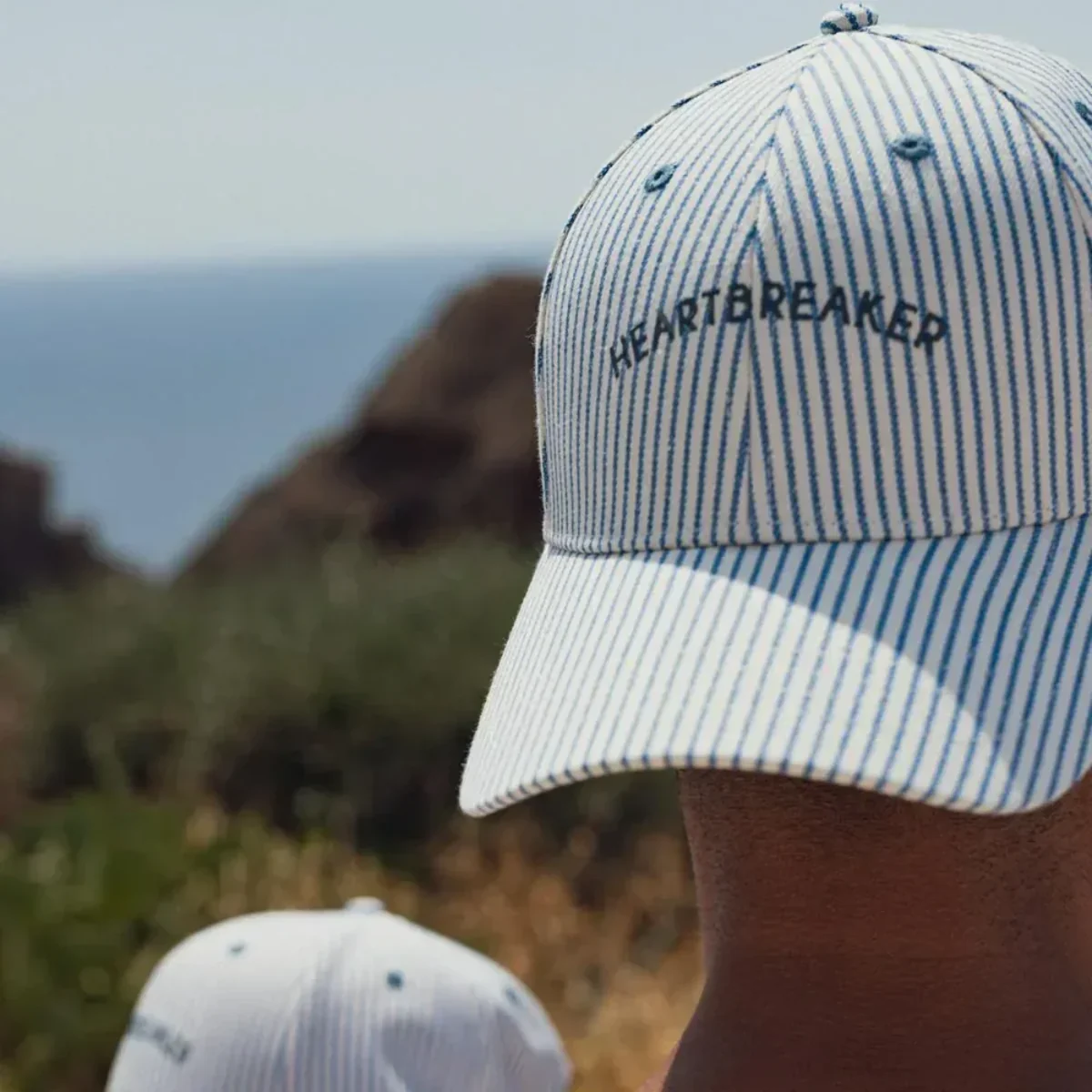 Casquette Heartbreaker - Marinière Rayures Bleu - Image 4