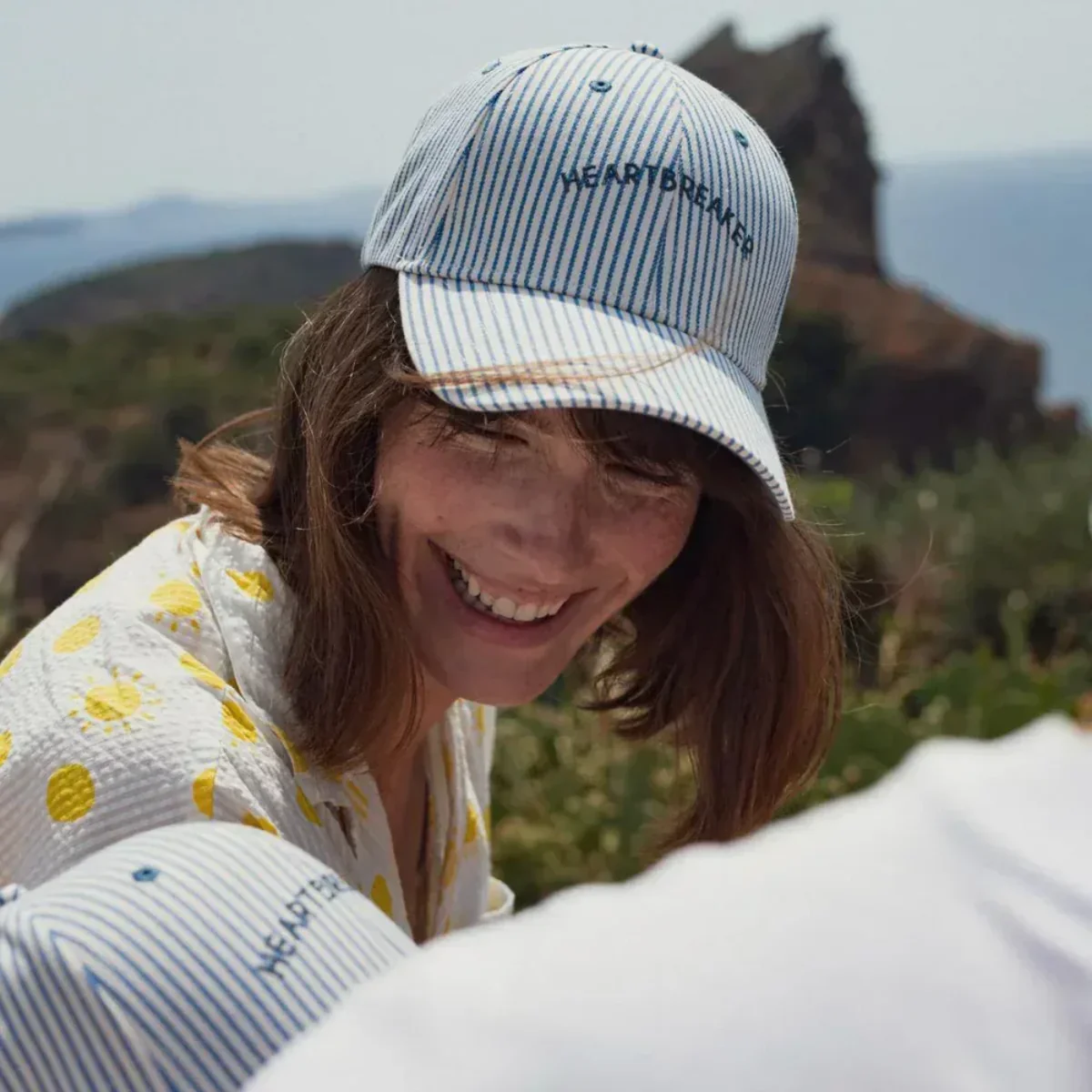 Casquette Heartbreaker - Marinière Rayures Bleu - Image 6