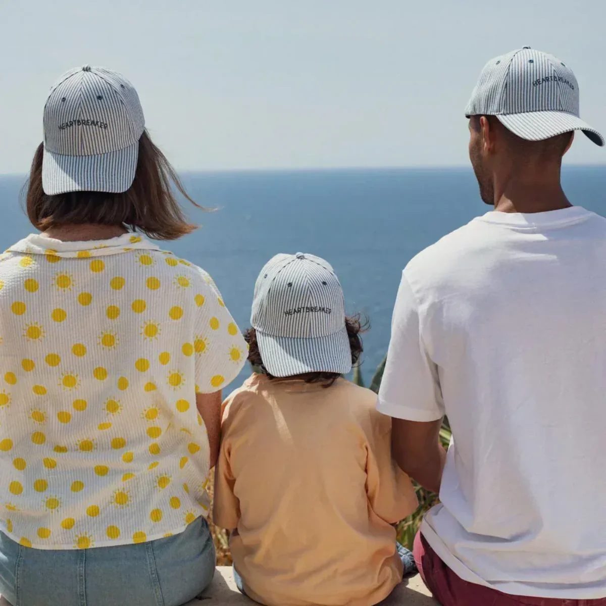 Casquette Heartbreaker - Marinière Rayures Bleu - Image 9