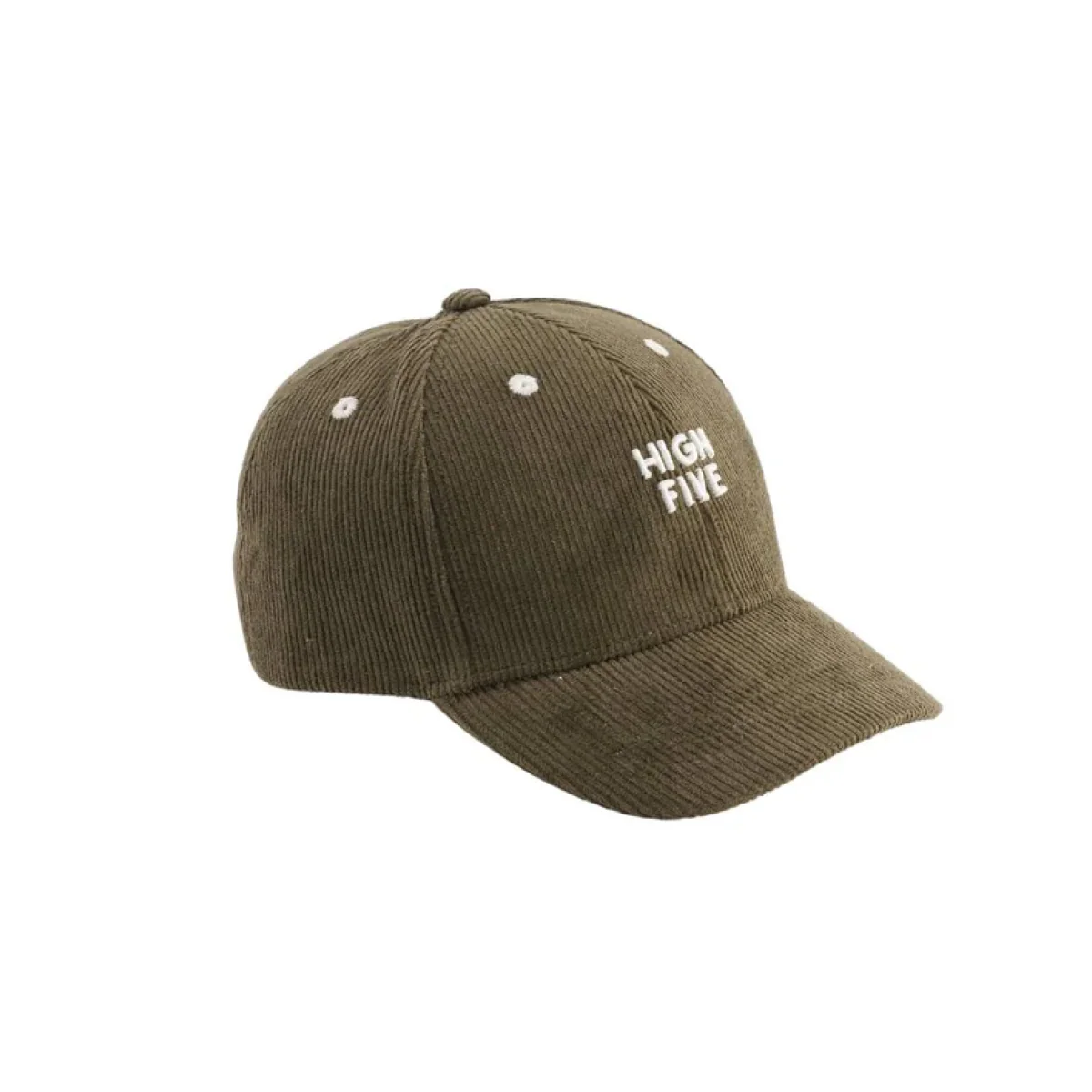 Casquette Velours - High Five Kaki - Image 3