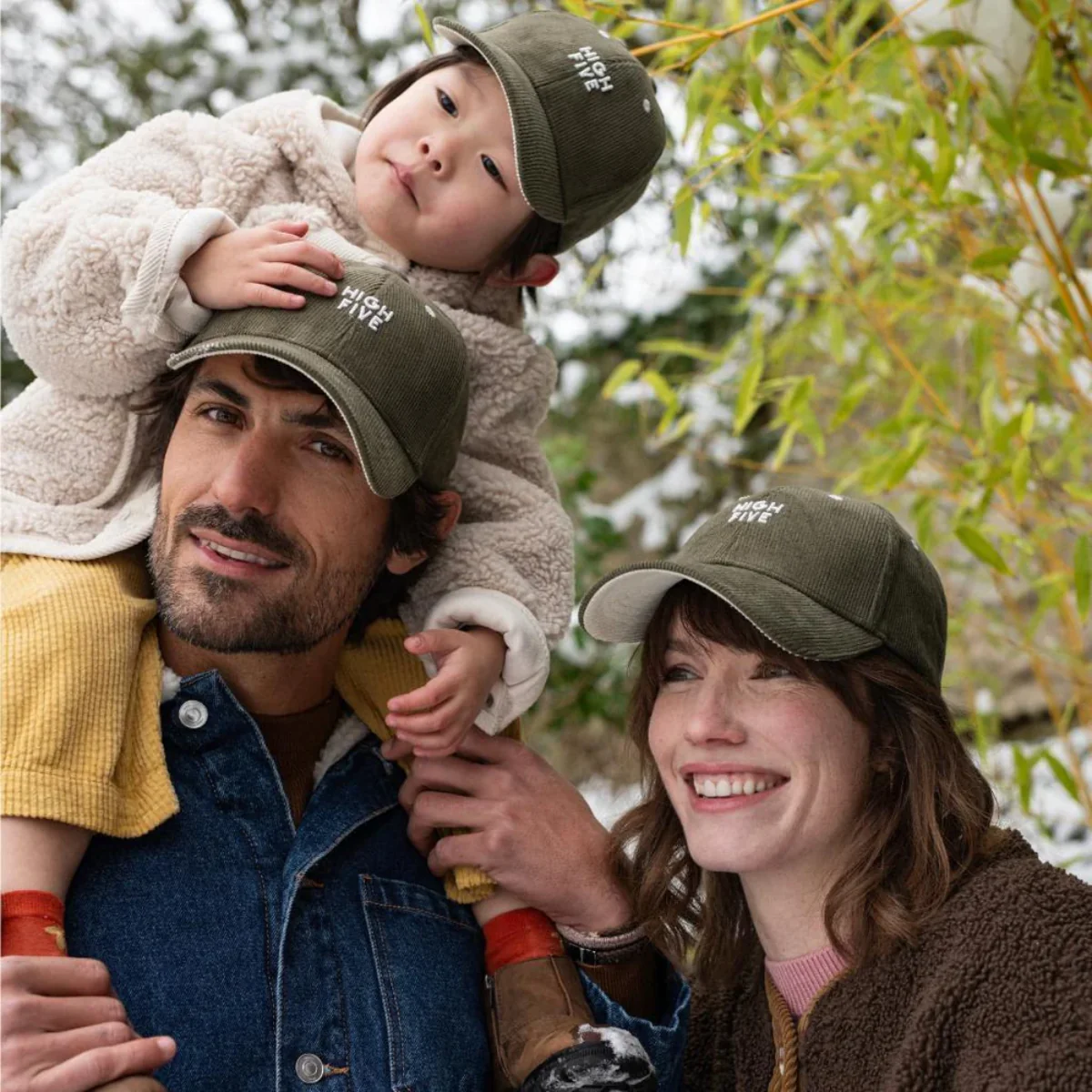 Casquette Velours - High Five Kaki - Image 6