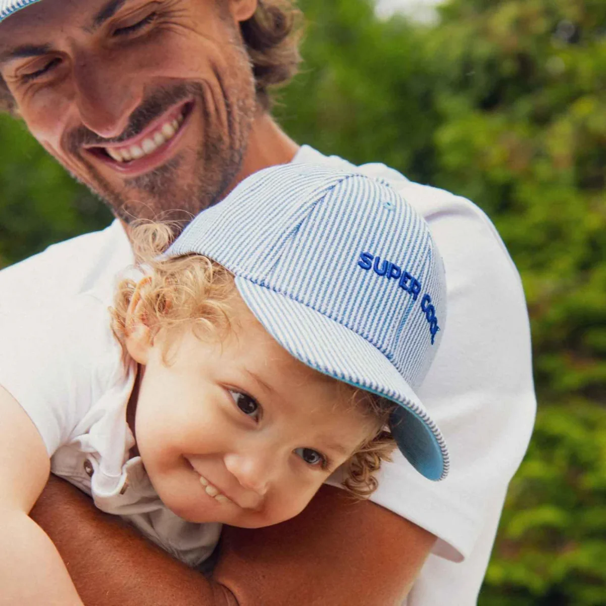 Casquette Marinière - Super Cool Bleu - Image 2