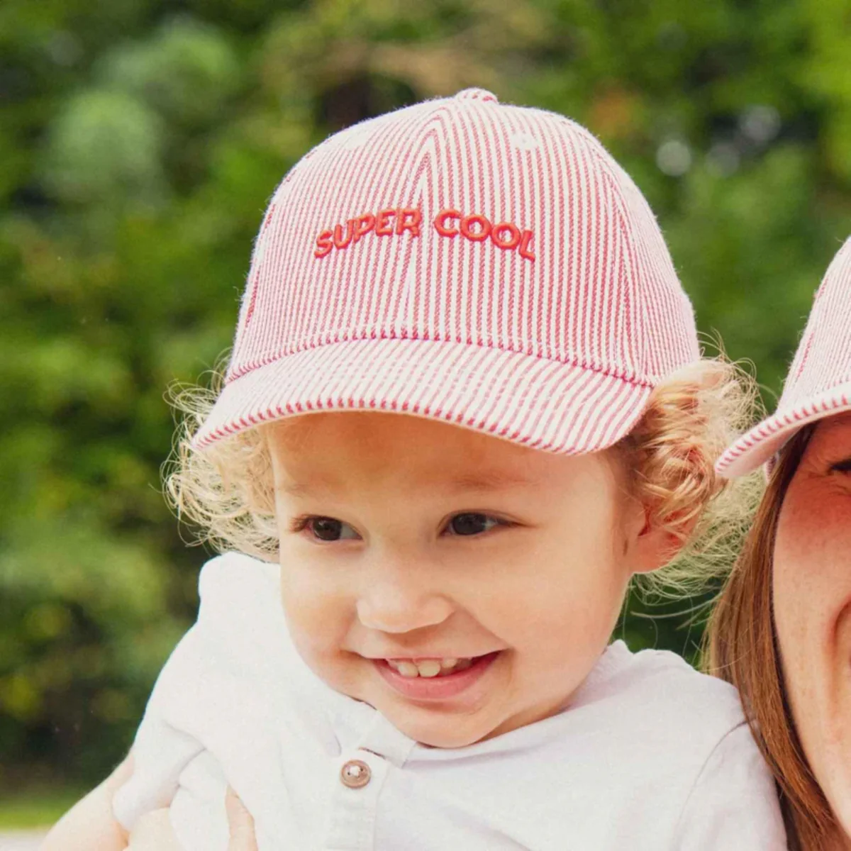 Casquette Marinière Super Cool - Rouge Enfant - Image 2