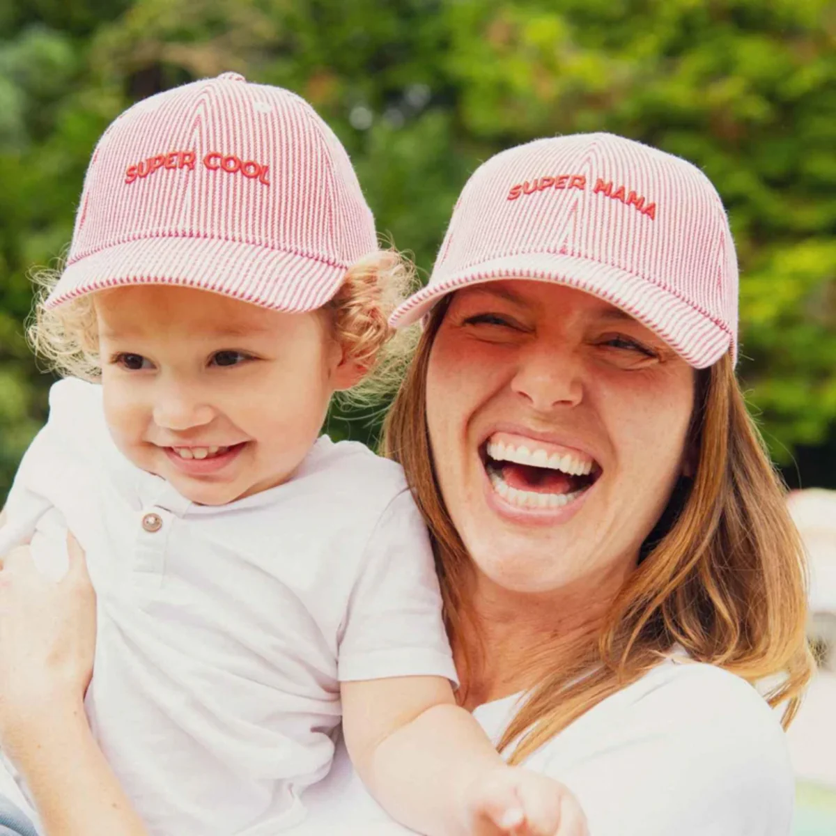 Casquette Marinière Super Cool - Rouge Enfant - Image 4
