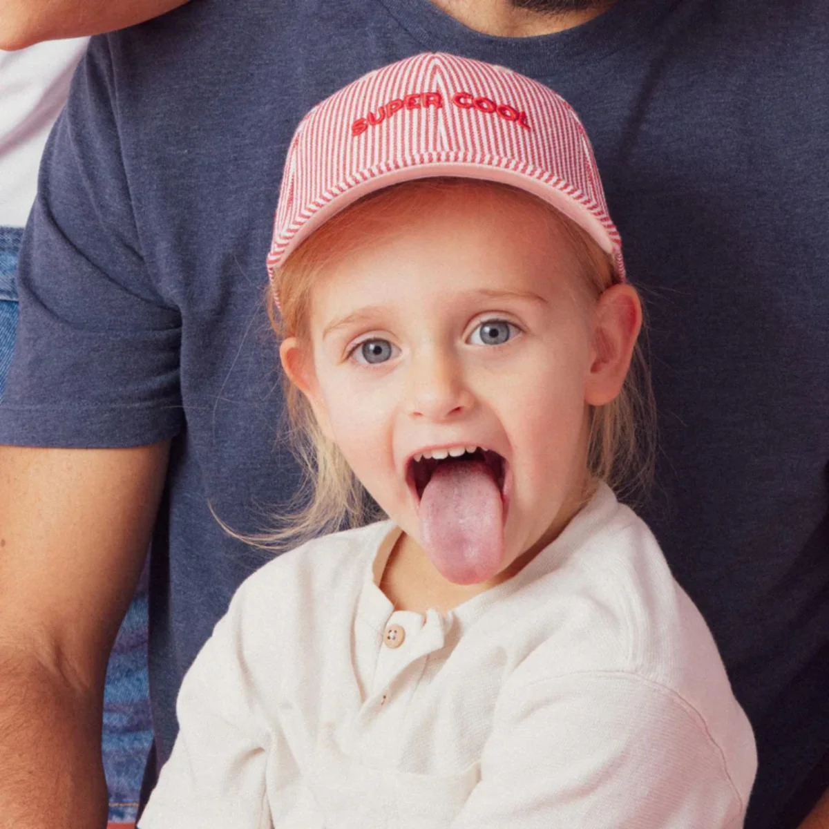 Casquette Marinière Super Cool - Rouge Enfant - Image 6
