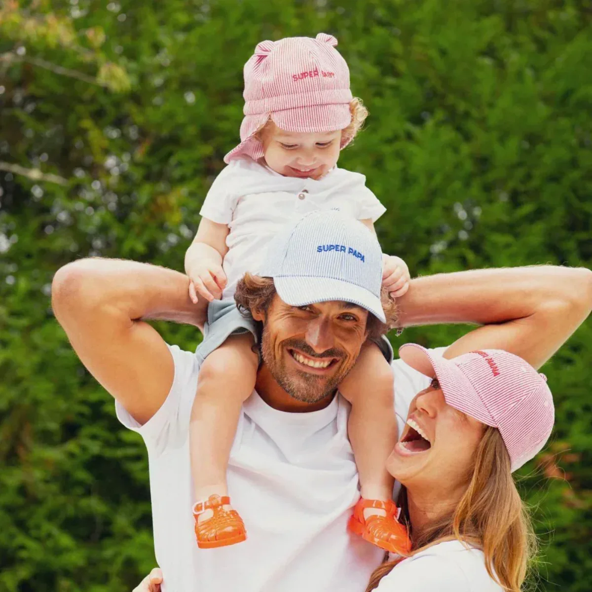 Casquette Marinière - Super Papa Adulte Bleu - Image 10