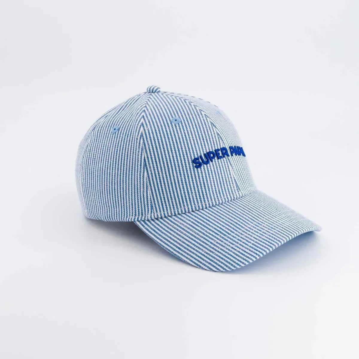 Casquette Marinière - Super Papa Adulte Bleu - Image 3