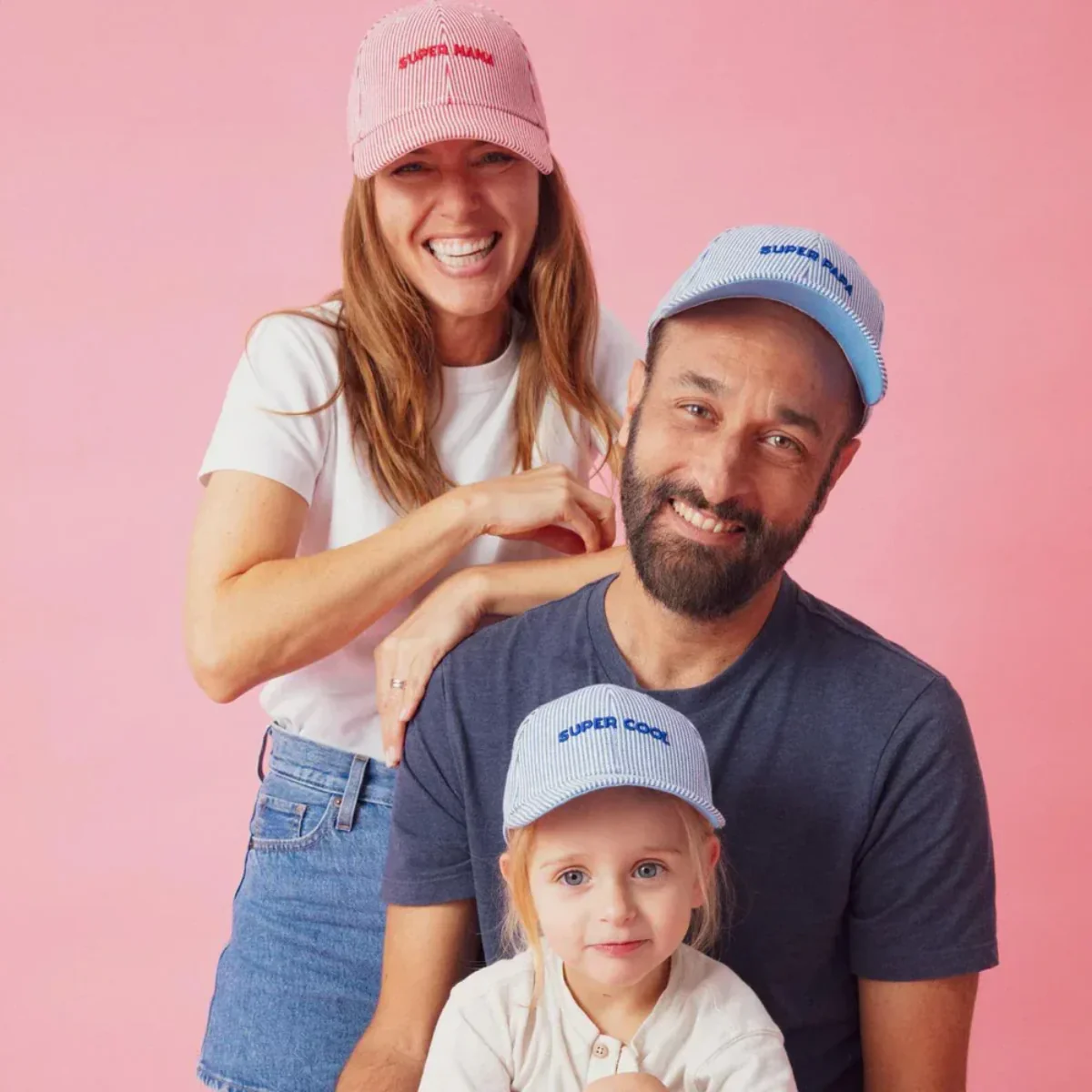 Casquette Marinière - Super Papa Adulte Bleu - Image 8