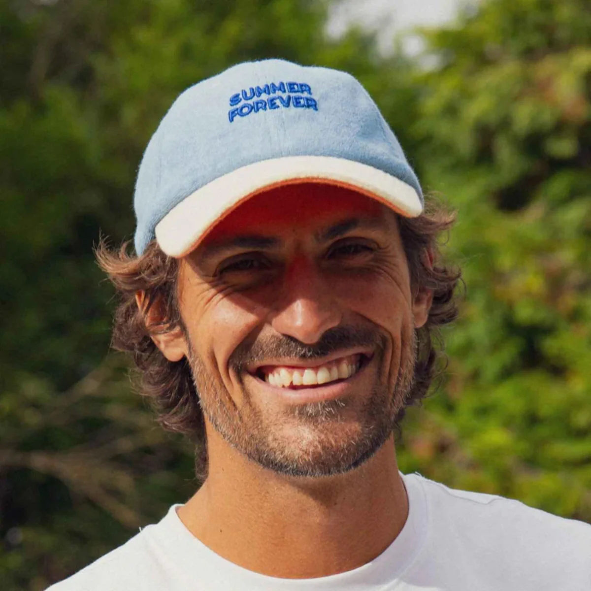 Casquette Terry - Summer Forever éponge bleu - Image 5