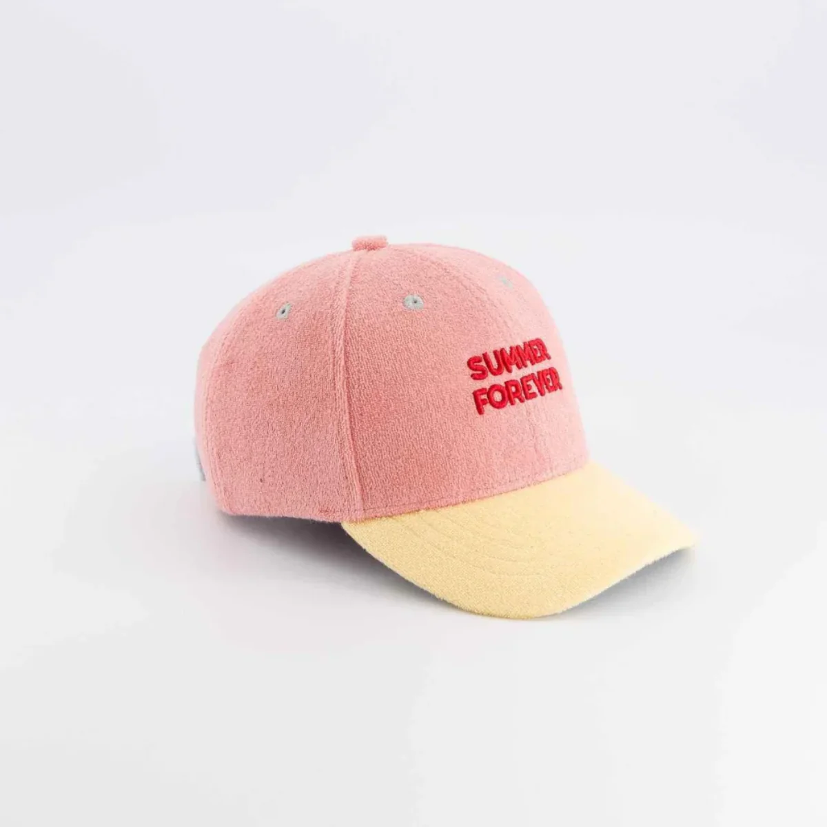 Casquette Terry - Summer Forever éponge Rose - Image 3