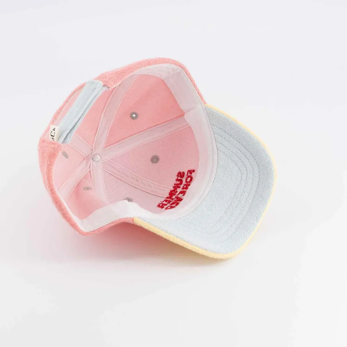Casquette Terry - Summer Forever éponge Rose - Image 6