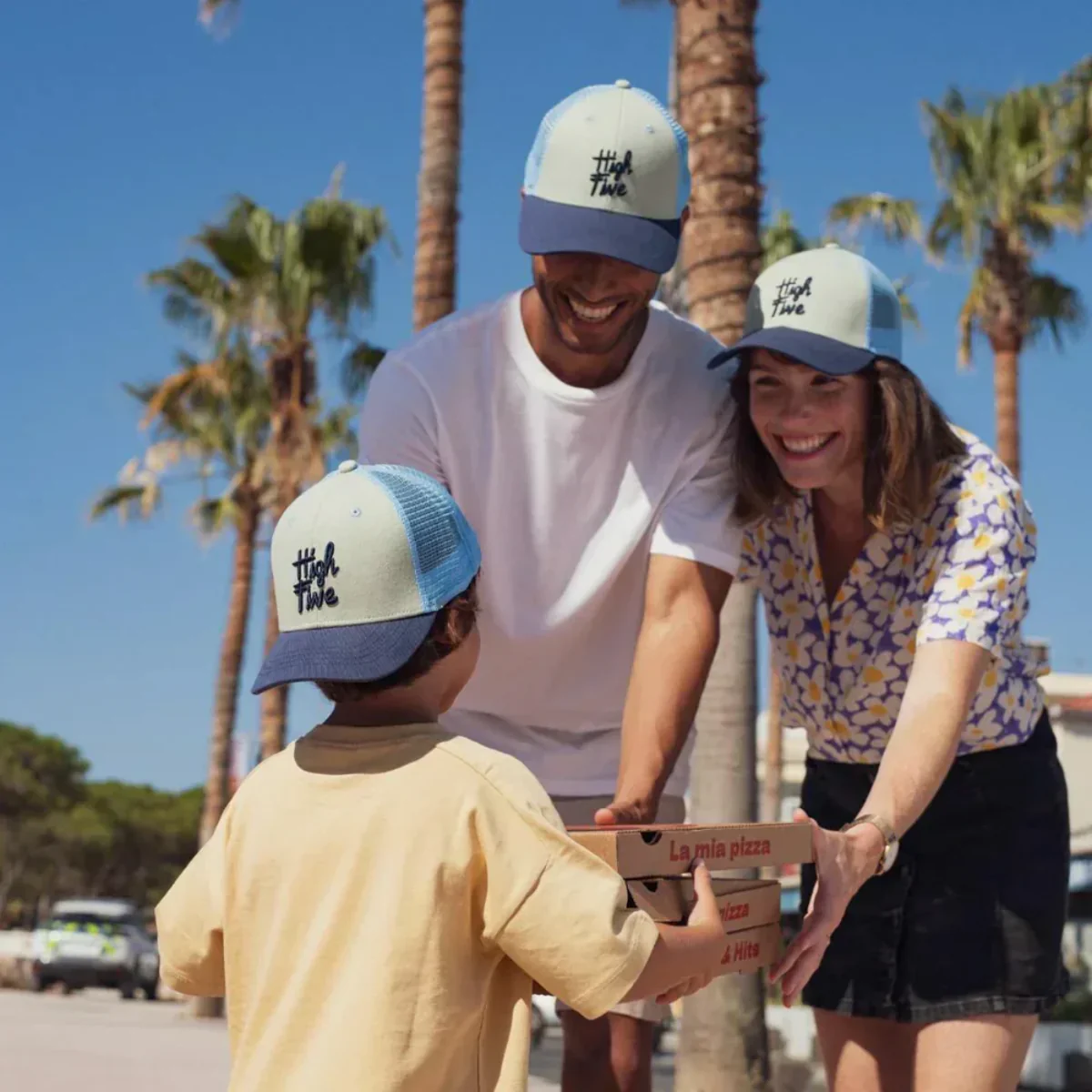 Casquette Trucker - High Five Blue - Image 2