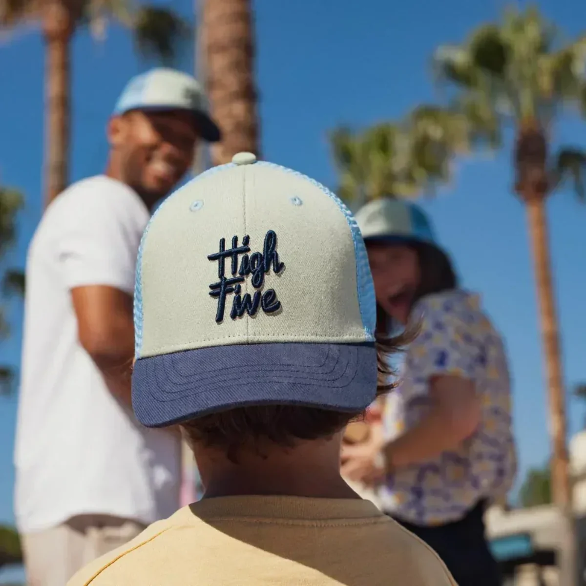 Casquette Trucker - High Five Blue - Image 4