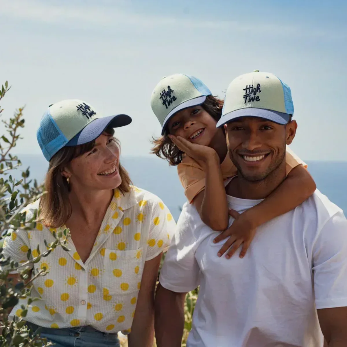 Casquette Trucker - High Five Blue - Image 7