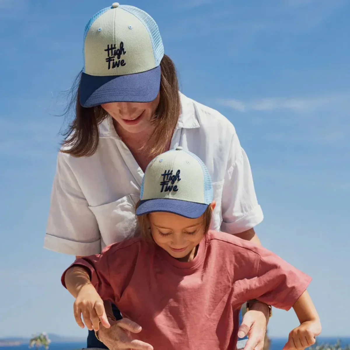 Casquette Trucker - High Five Blue - Image 9