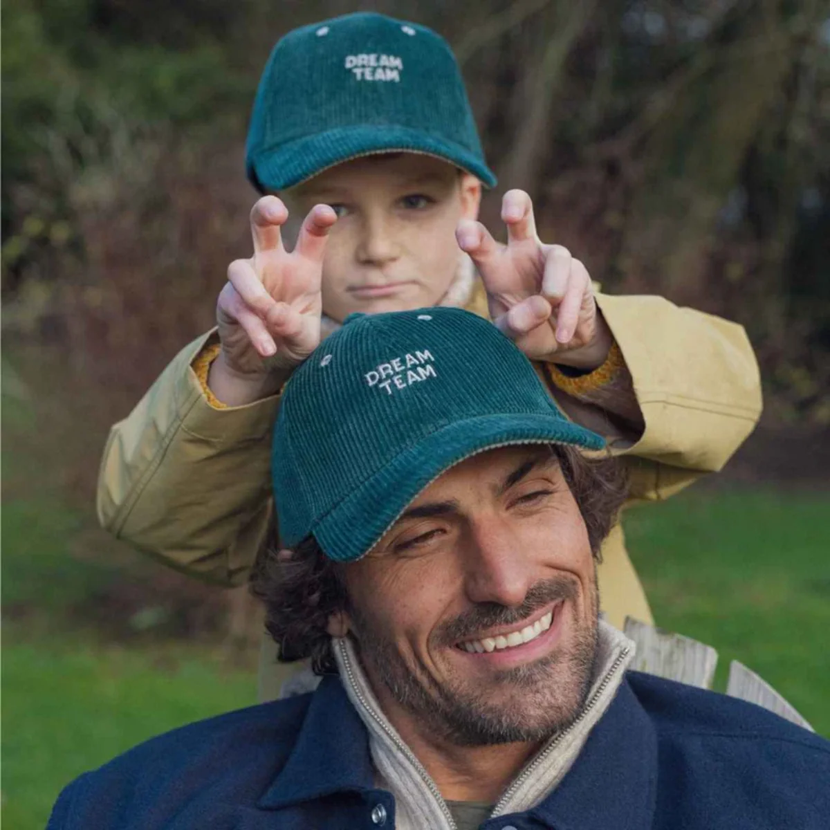 Casquette Velours Drama Dream Team Duck Green - Image 6