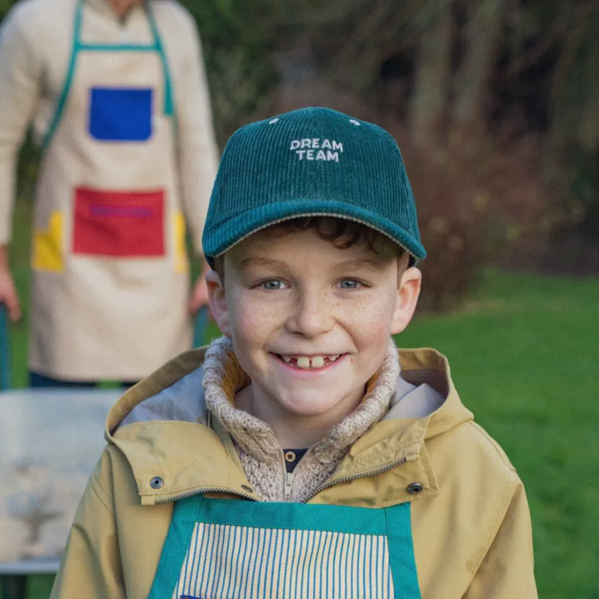 Casquette Velours Drama Dream Team Duck Green - Image 8